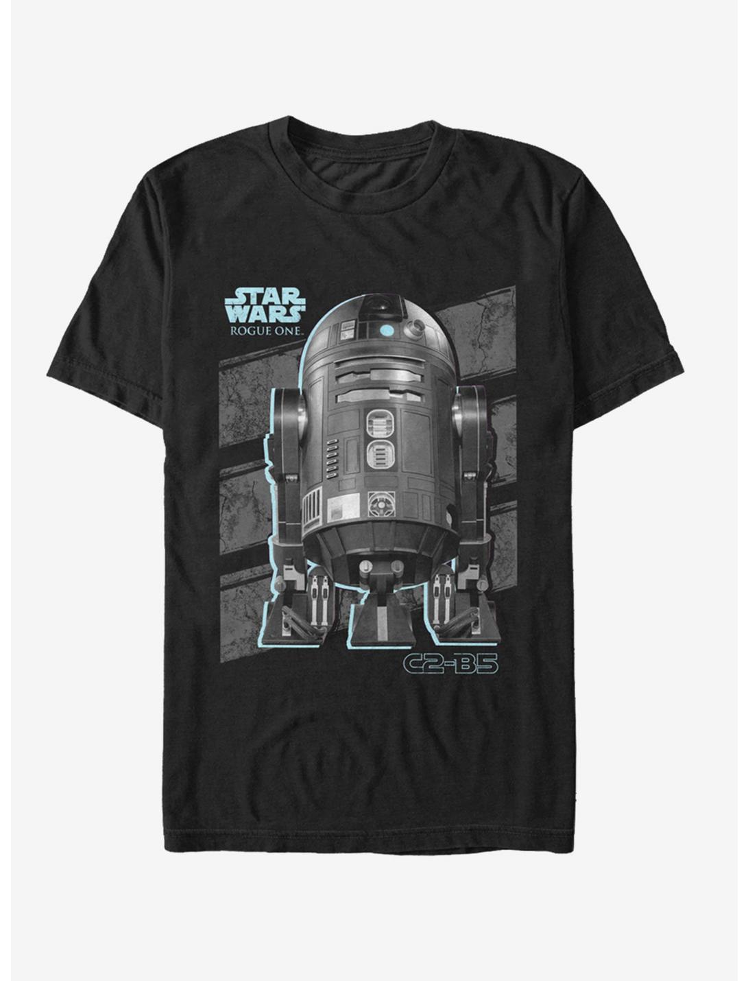 Star Wars C2-B5 Droid Panels T-Shirt, BLACK, hi-res