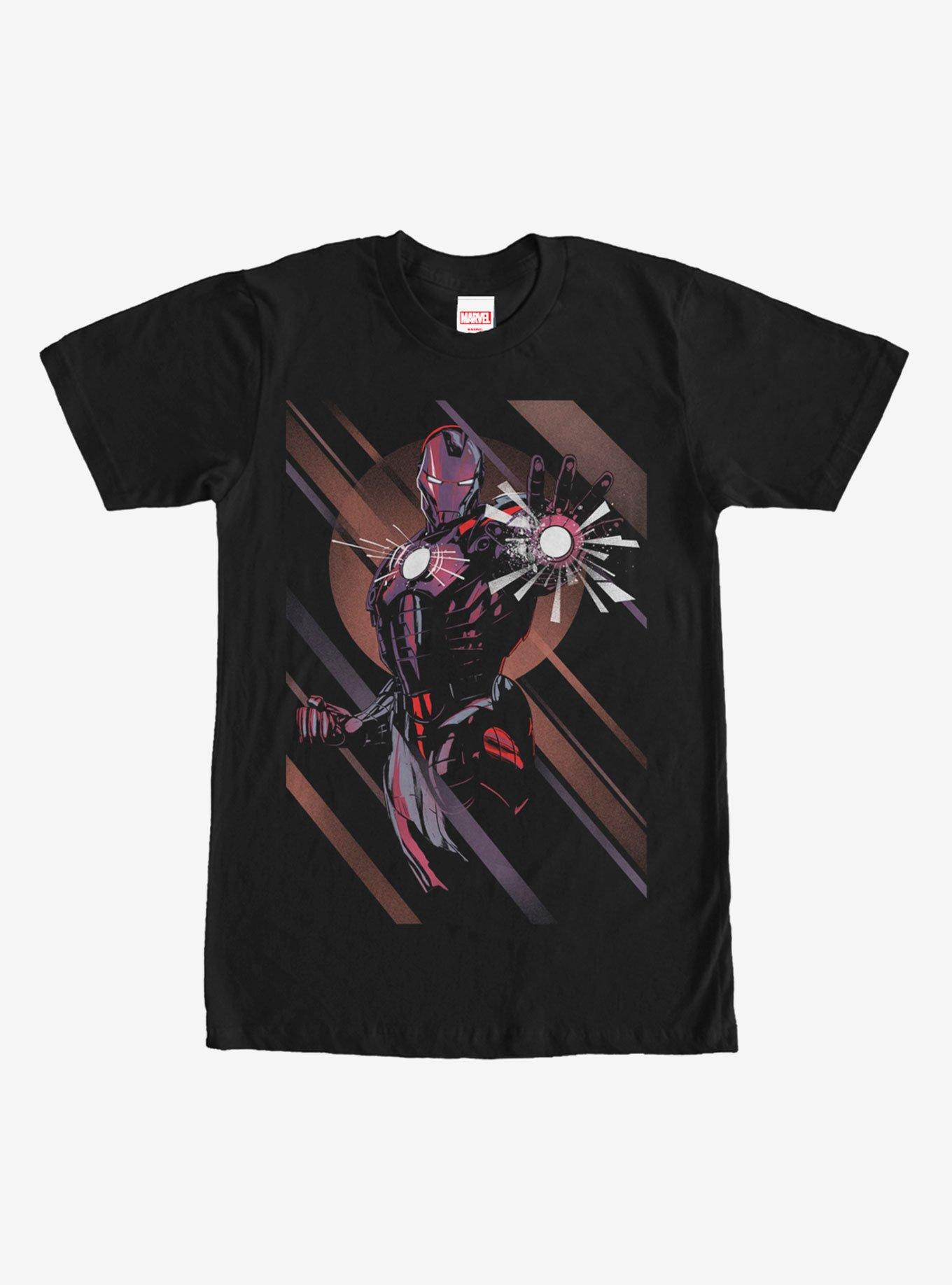 Marvel Iron Man Heart T-Shirt, BLACK, hi-res