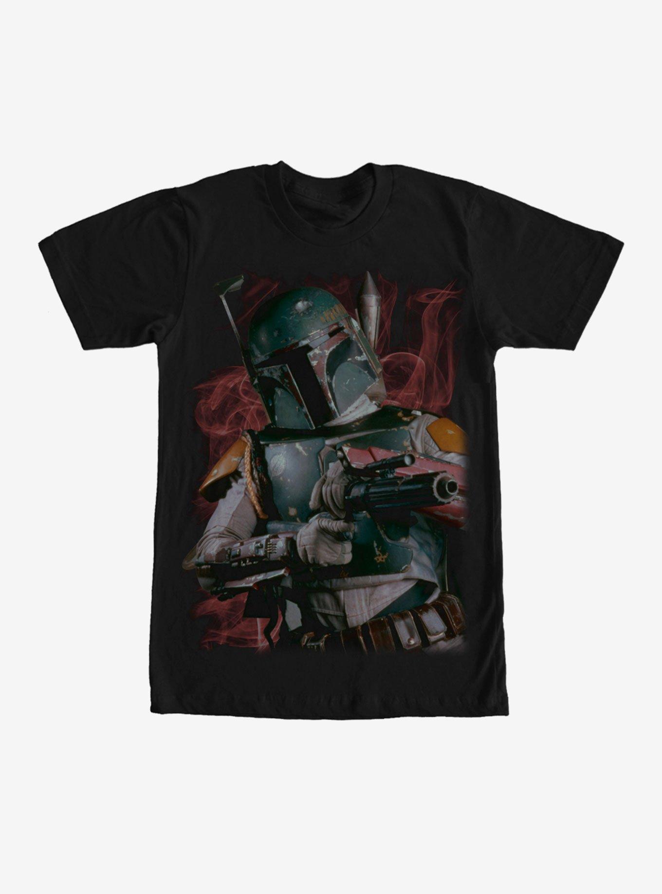 Star Wars Boba Fett Bounty Hunter Smoke T-Shirt, , hi-res