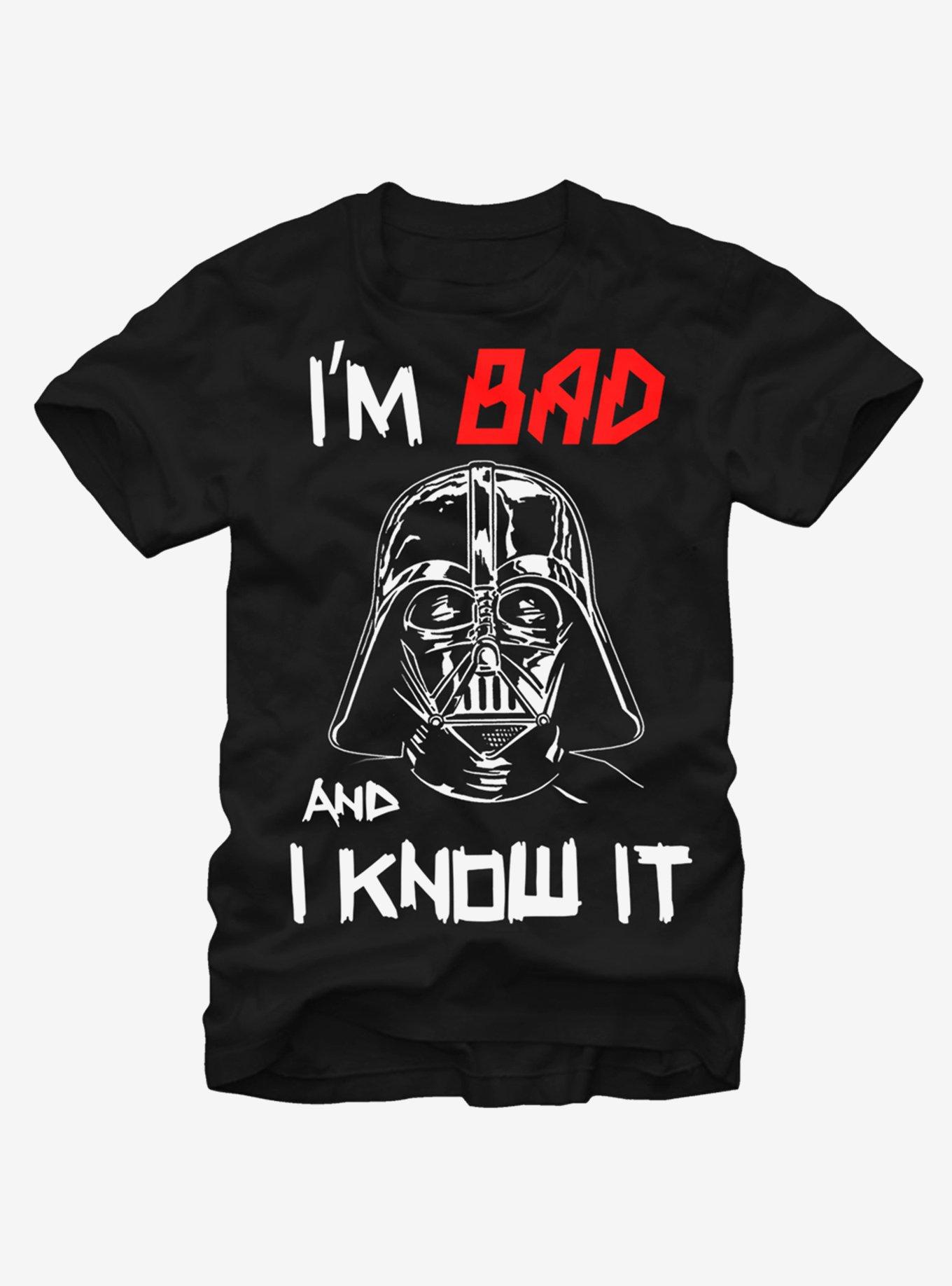 Star Wars Darth Vader Bad and I Know It T-Shirt, , hi-res