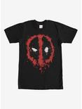 Plus Size Marvel Deadpool Splatter Icon T-Shirt, BLACK, hi-res