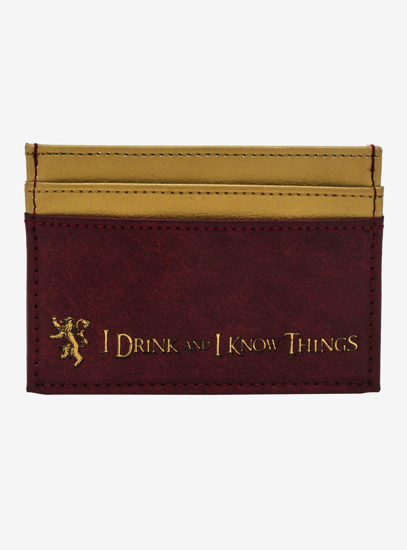 Game Of Thrones Tyrion Lannister Cardholder - BoxLunch Exclusive, , hi-res