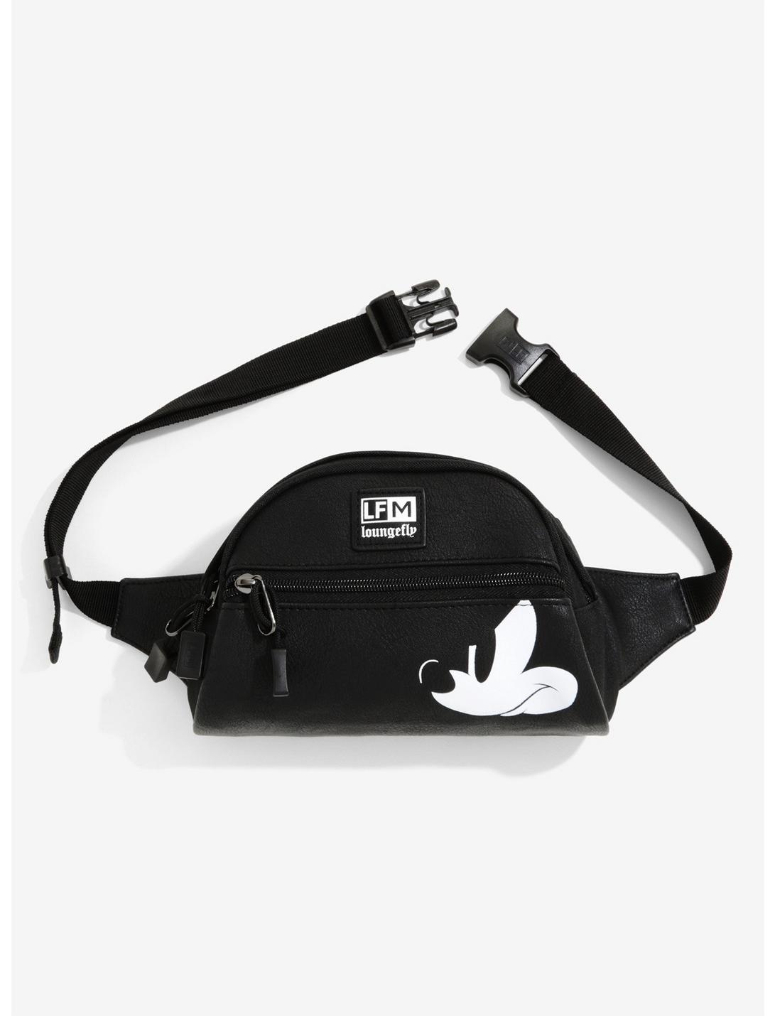 Loungefly Disney Mickey Mouse Angry Fanny Pack - BoxLunch Exclusive, , hi-res