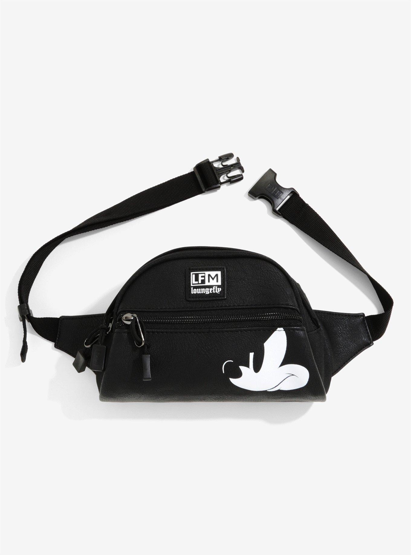 Loungefly Disney Mickey Mouse Angry Fanny Pack - BoxLunch Exclusive, , hi-res