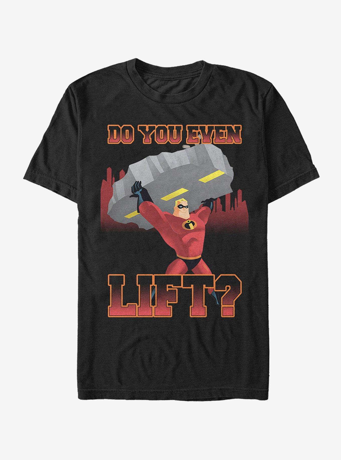 Disney Pixar The Incredibles Do You Even Lift T-Shirt, , hi-res