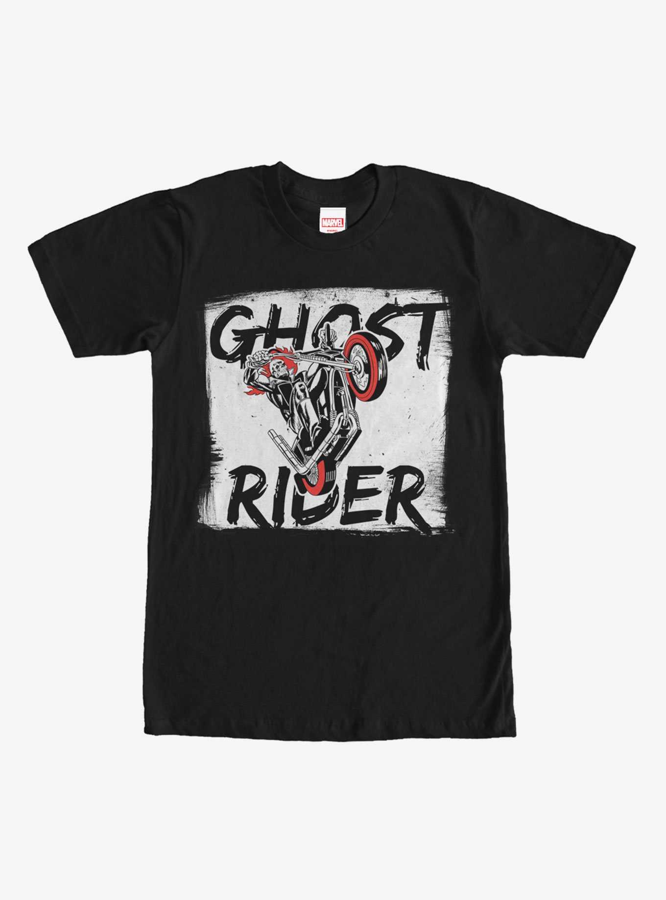 Marvel Ghost Rider Paint Print T-Shirt, , hi-res