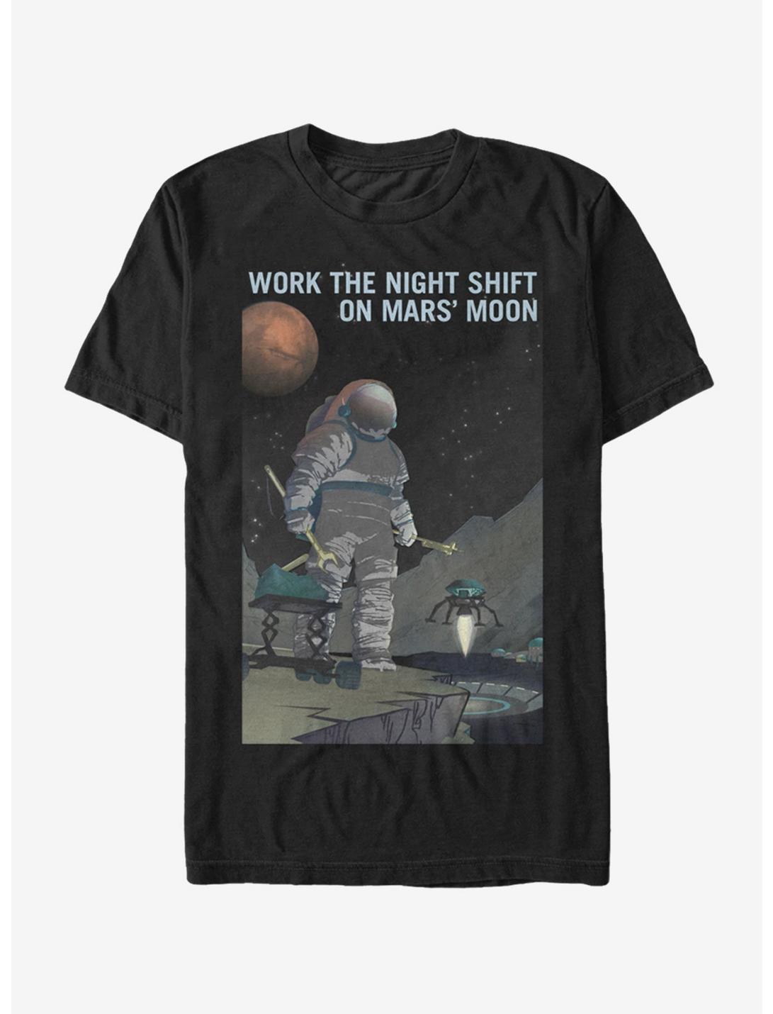 NASA Mars Night Shift T-Shirt, BLACK, hi-res