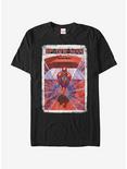 Marvel Spider-Man Web Page T-Shirt, BLACK, hi-res