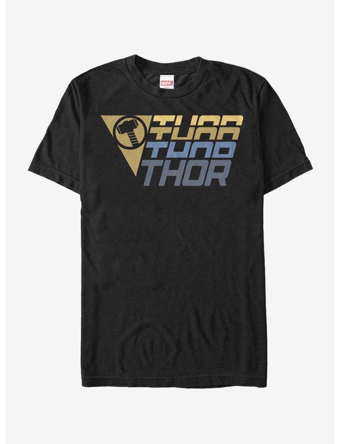 Marvel Thor Design T-Shirt, BLACK, hi-res