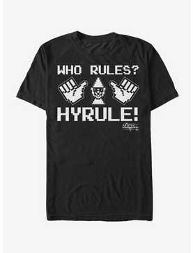 Nintendo Legend of Zelda Who Rules Hyrule T-Shirt, , hi-res