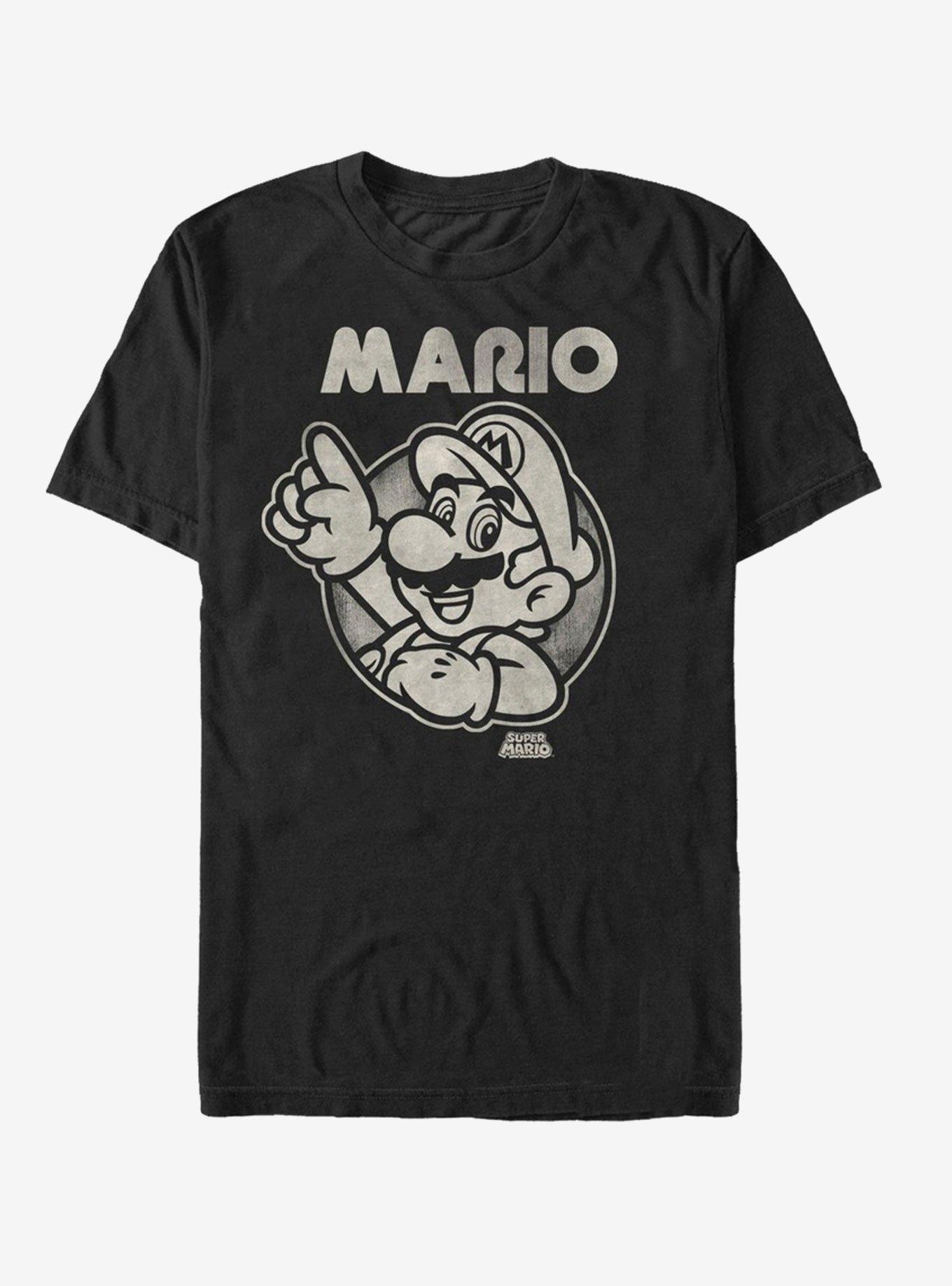Nintendo Mario T-Shirt, BLACK, hi-res
