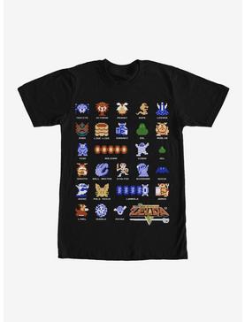 Plus Size Nintendo Pixelated Legend of Zelda Enemies T-Shirt, , hi-res