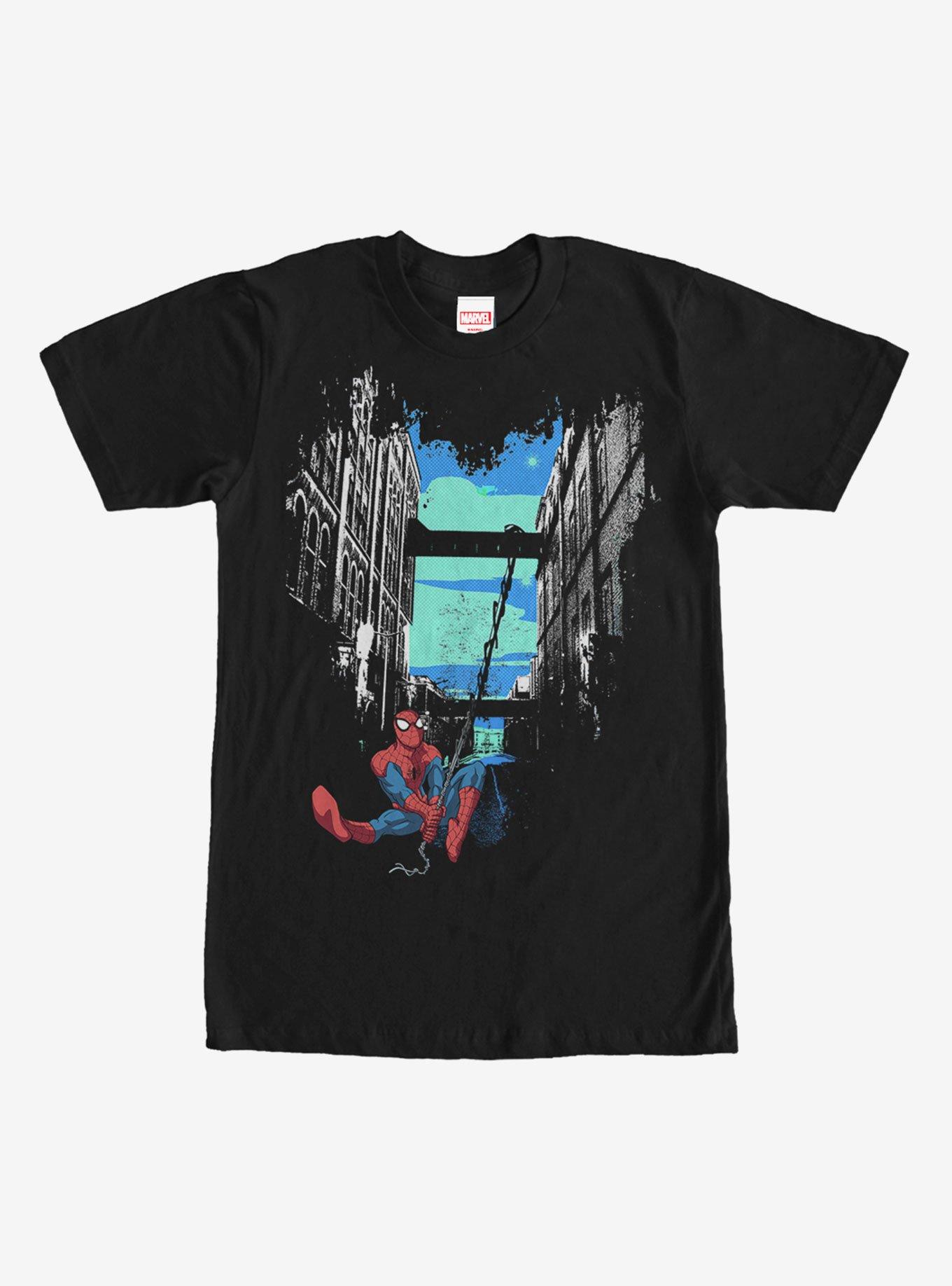 Marvel Spider-Man City T-Shirt, , hi-res
