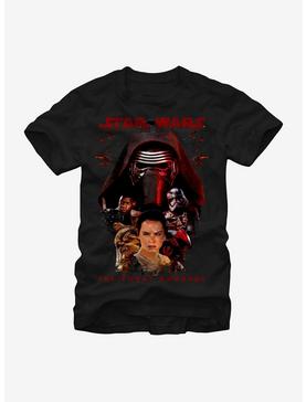 Plus Size Star Wars The Force Awakens Kylo Ren and Rey T-Shirt, , hi-res