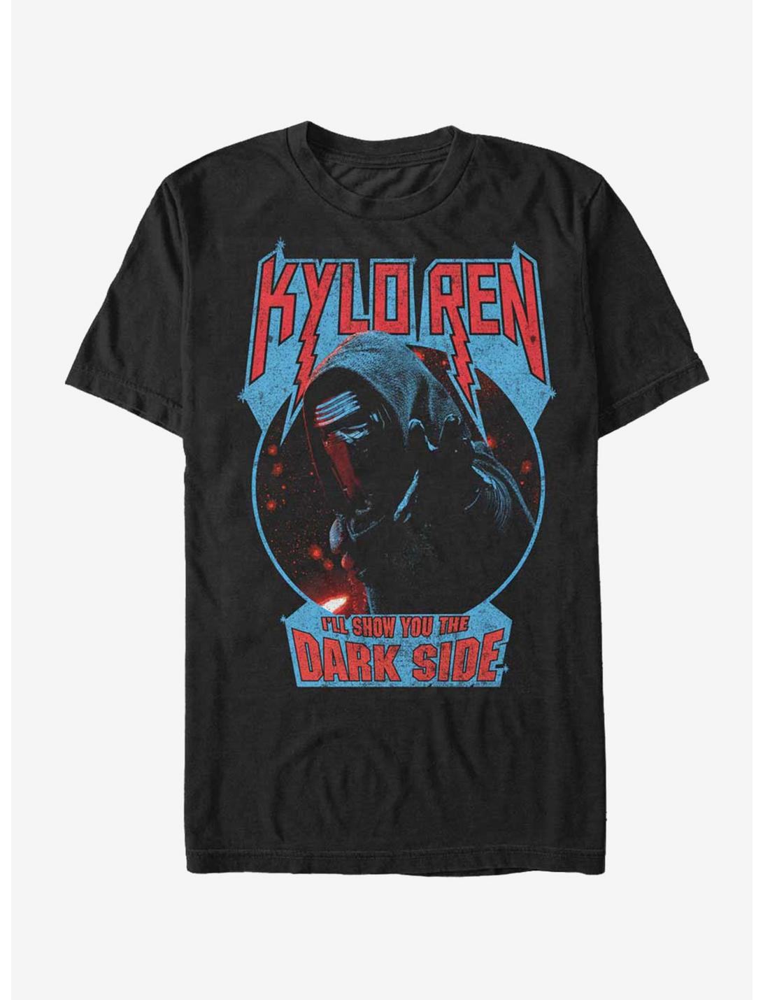 Star Wars Kylo Ren Show Dark Side T-Shirt, BLACK, hi-res