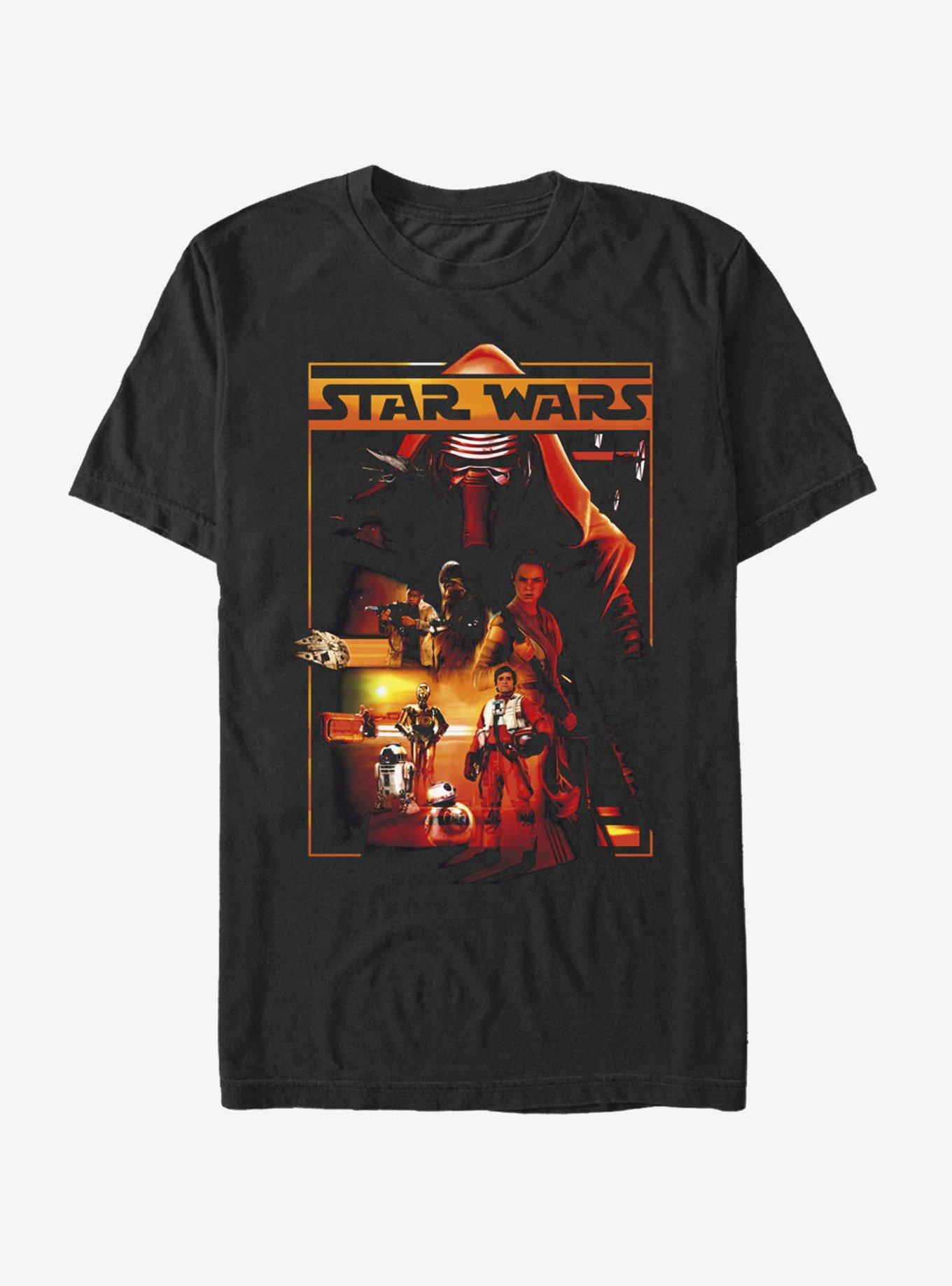 Star Wars Kylo Ren Character Group T-Shirt, , hi-res