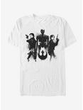 Star Wars Rebellion Hero Silhouette T-Shirt, WHITE, hi-res