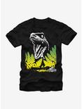 Jurassic Park Velociraptor Surprise T-Shirt, BLACK, hi-res