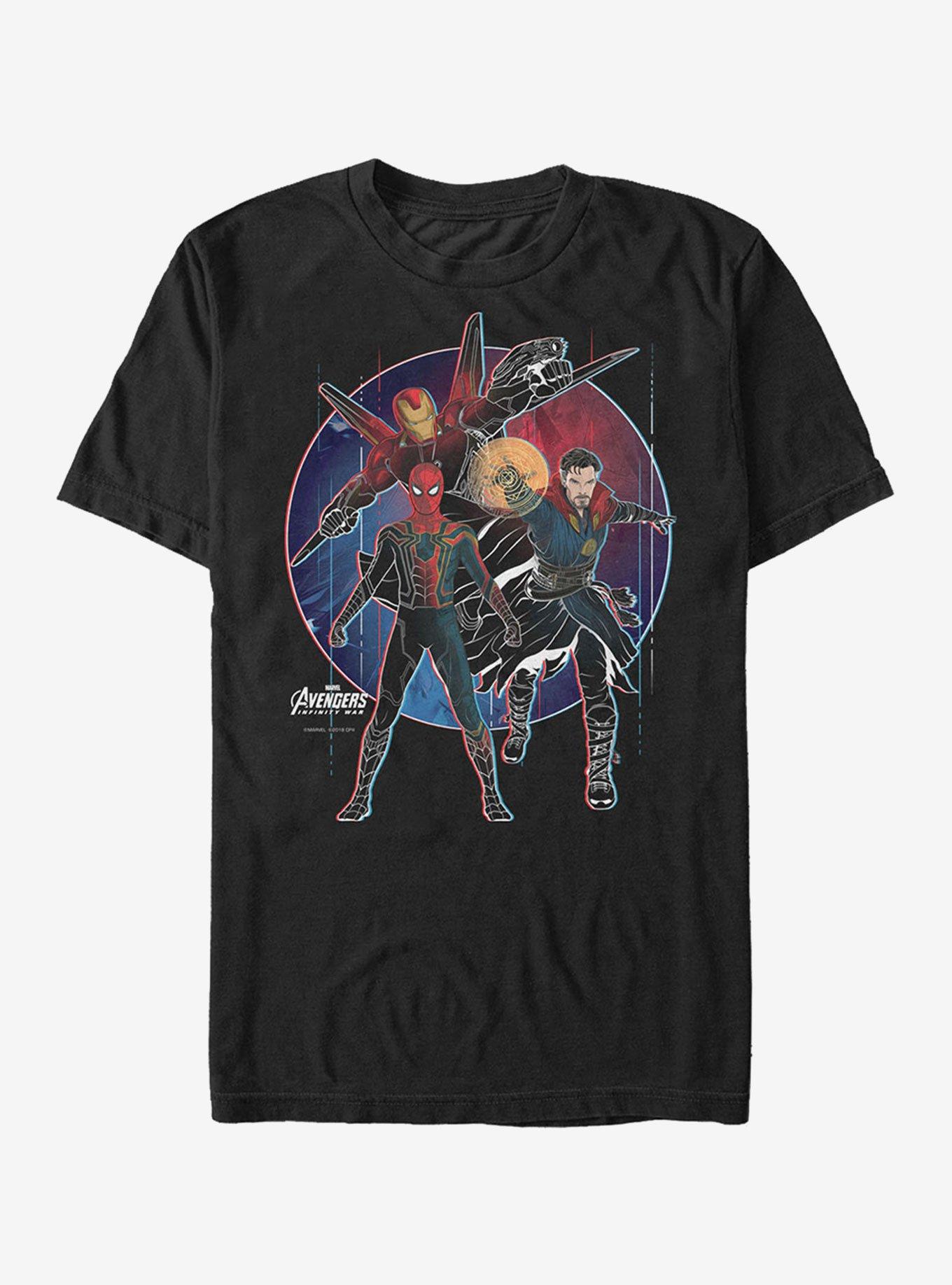 Marvel Avengers: Infinity War Spider-Man Circle T-Shirt, , hi-res