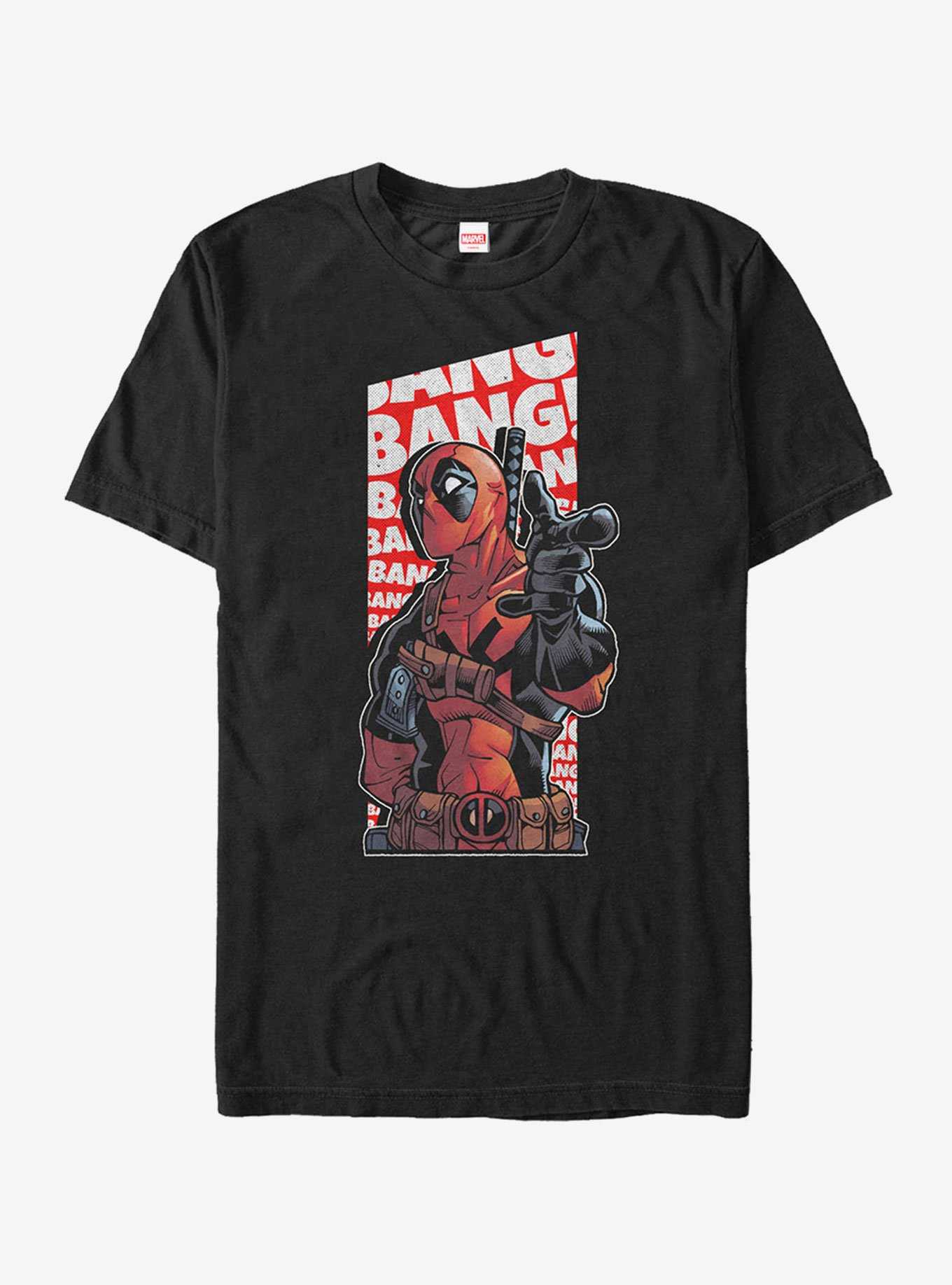 Marvel Deadpool Bang Bang Panel T-Shirt, , hi-res
