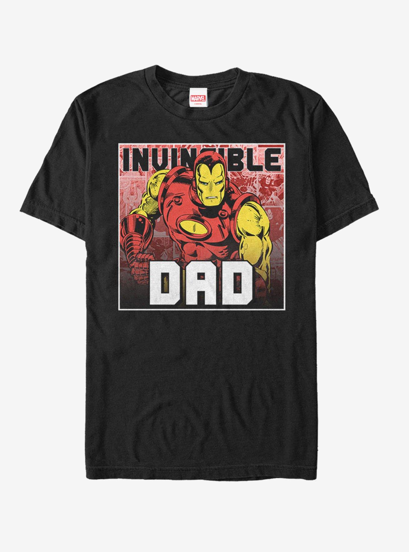Marvel Father's Day Iron Man Invincible Comic T-Shirt, , hi-res