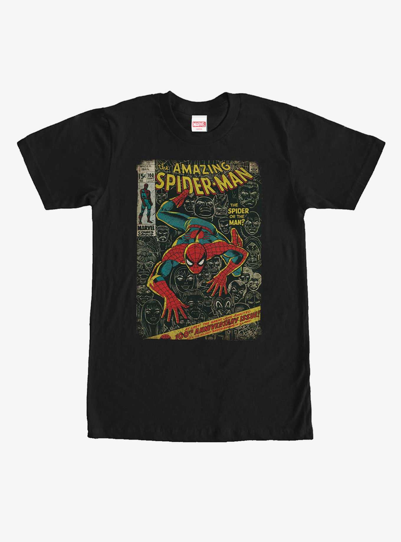 Marvel Spider-Man Comic Book Anniversary T-Shirt, , hi-res