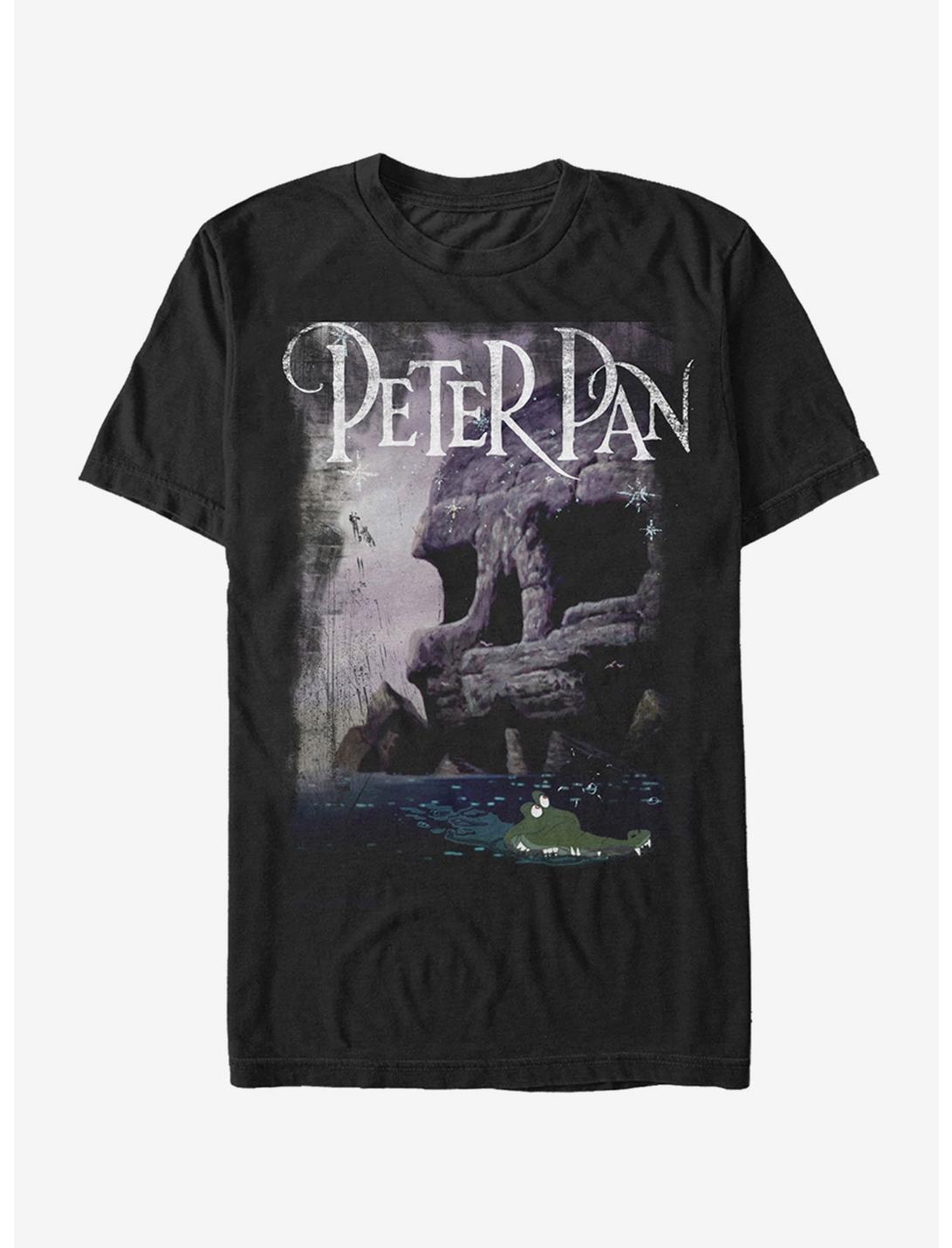 Disney Peter Pan Skull Rock T-Shirt, BLACK, hi-res