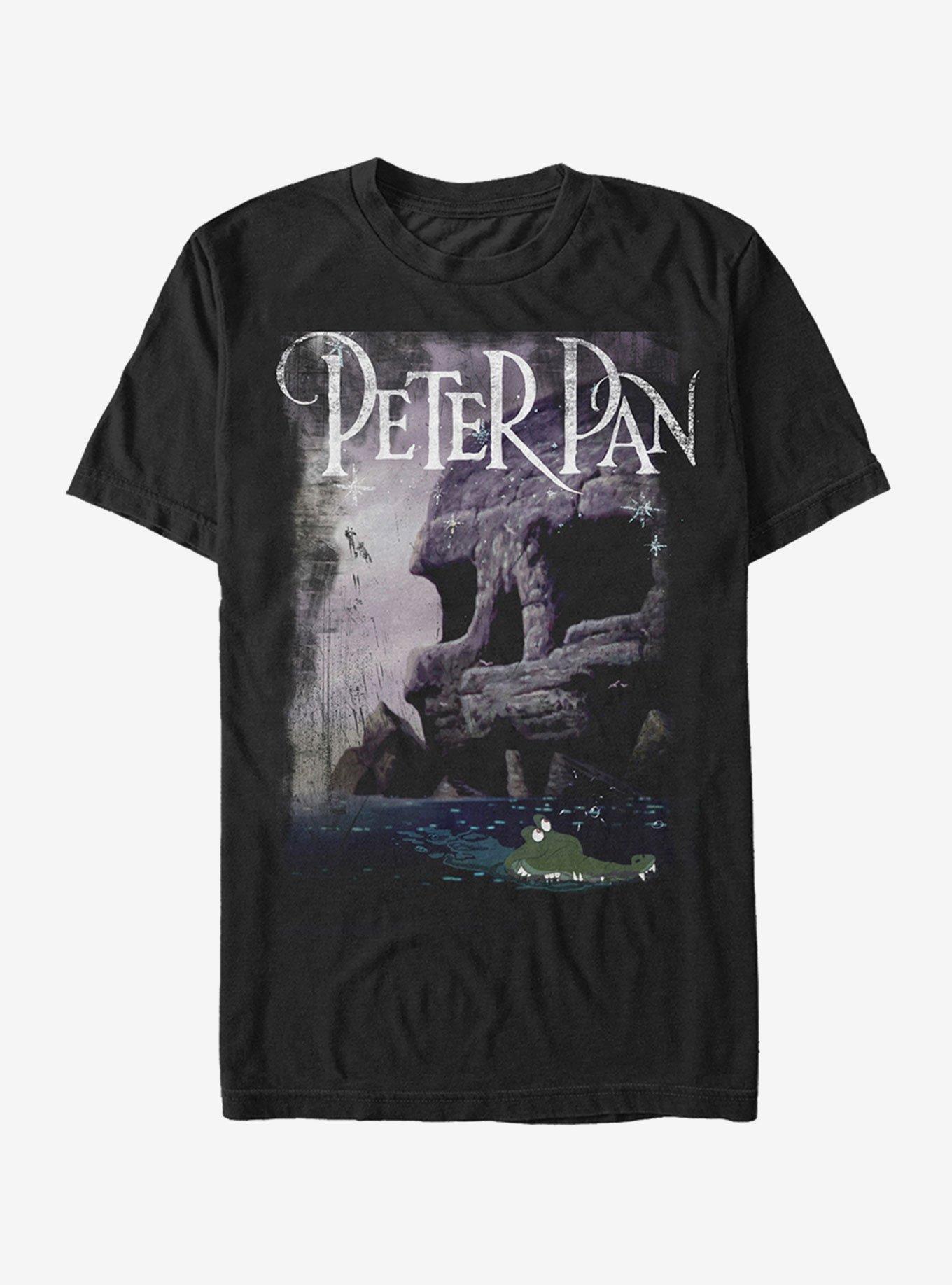 Disney Peter Pan Skull Rock T-Shirt, BLACK, hi-res