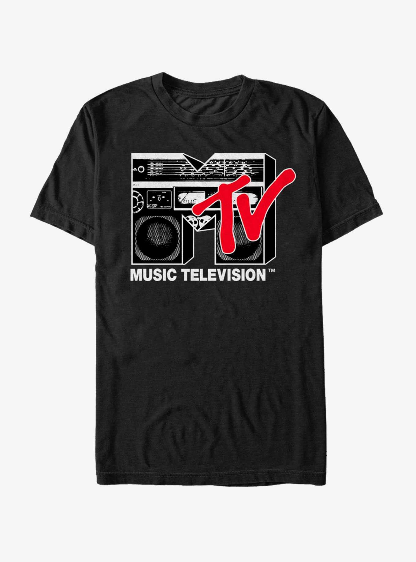 MTV Boombox Logo T-Shirt, , hi-res