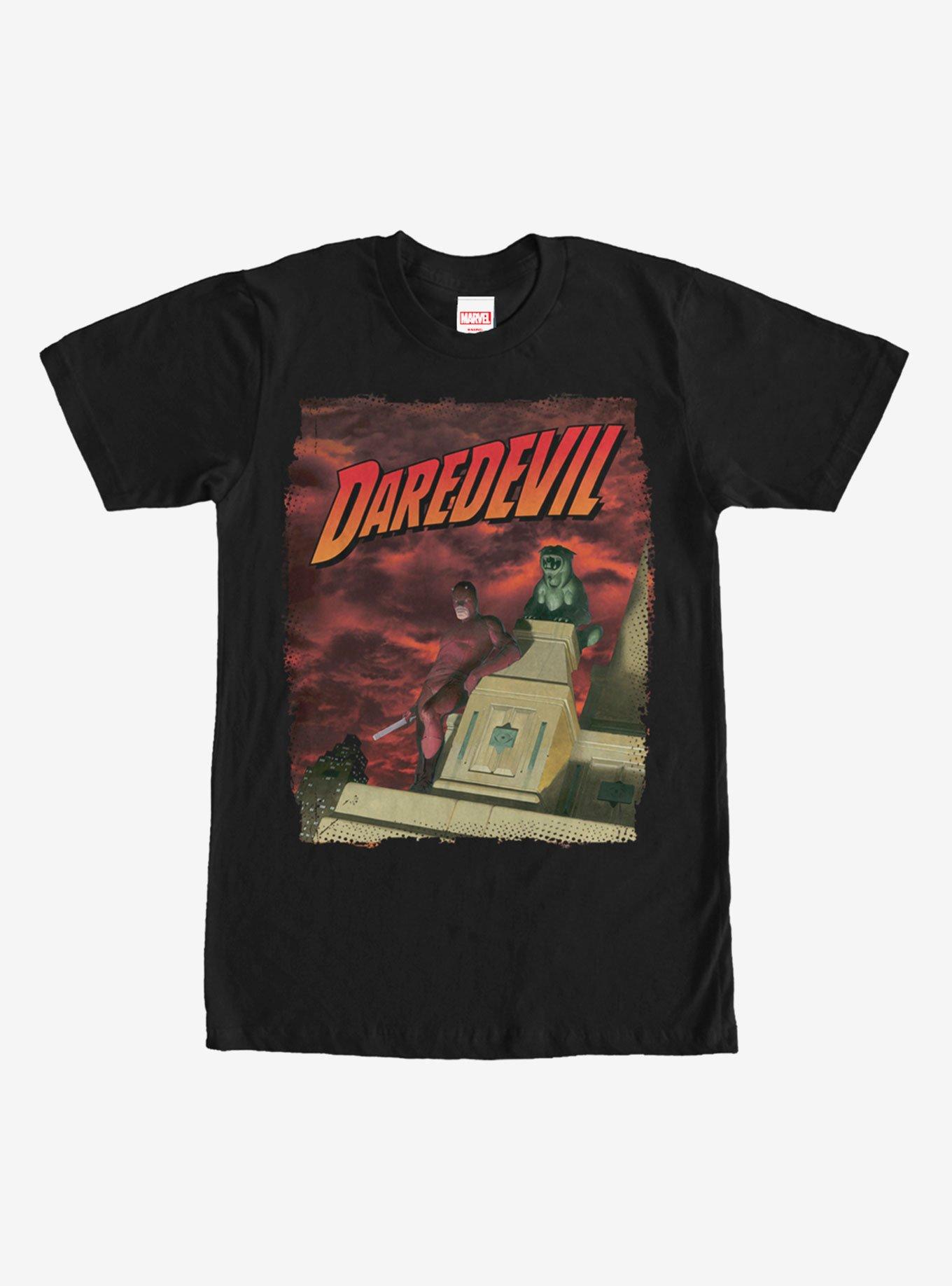Marvel Daredevil Skyscraper T-Shirt, BLACK, hi-res