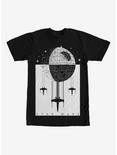 Star Wars Death Star Battle T-Shirt, BLACK, hi-res