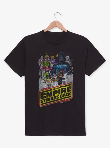 Star Wars Empire Strikes Back T-Shirt - BLACK | BoxLunch