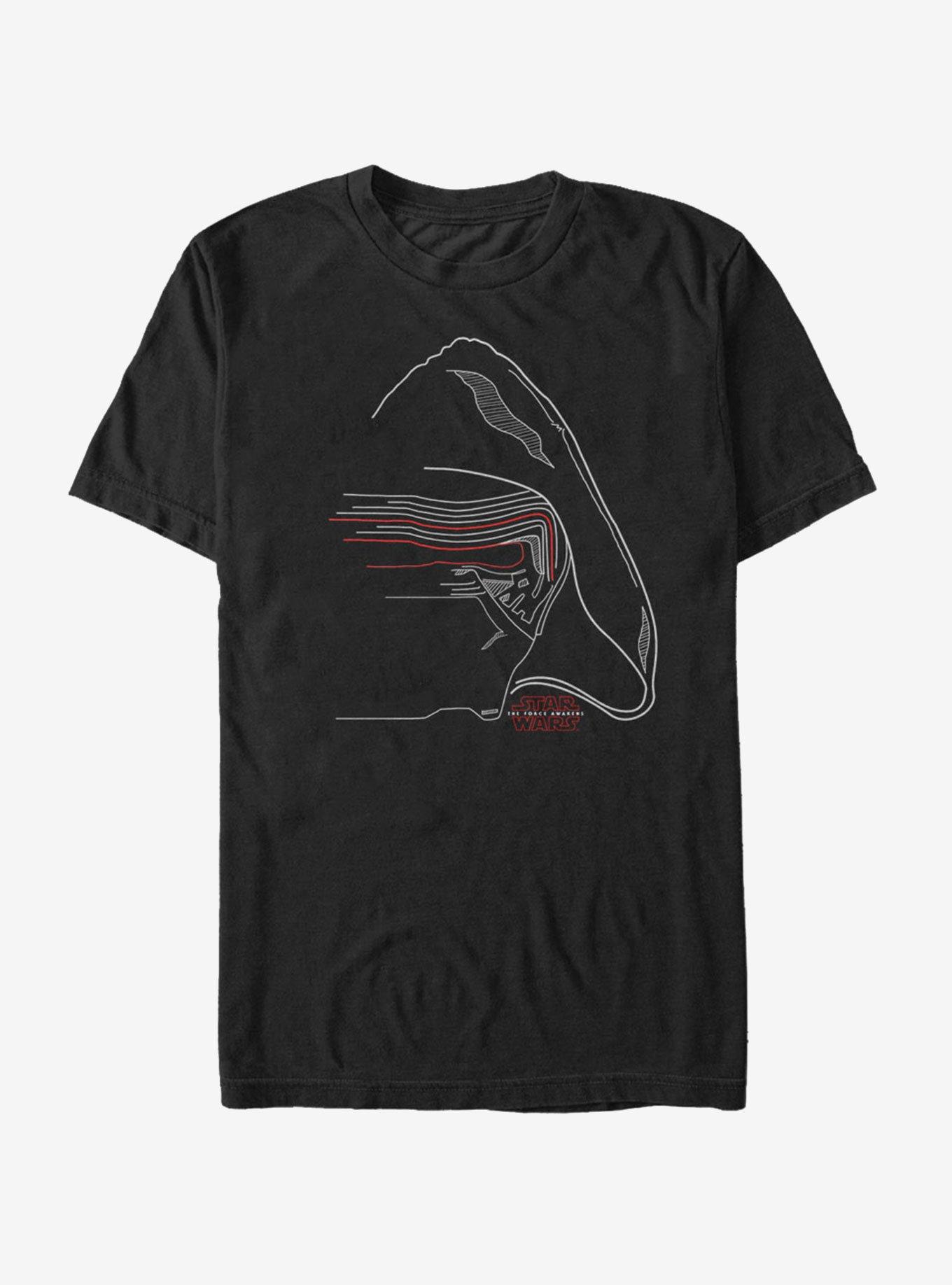 Star Wars Kylo Ren Art T-Shirt, , hi-res