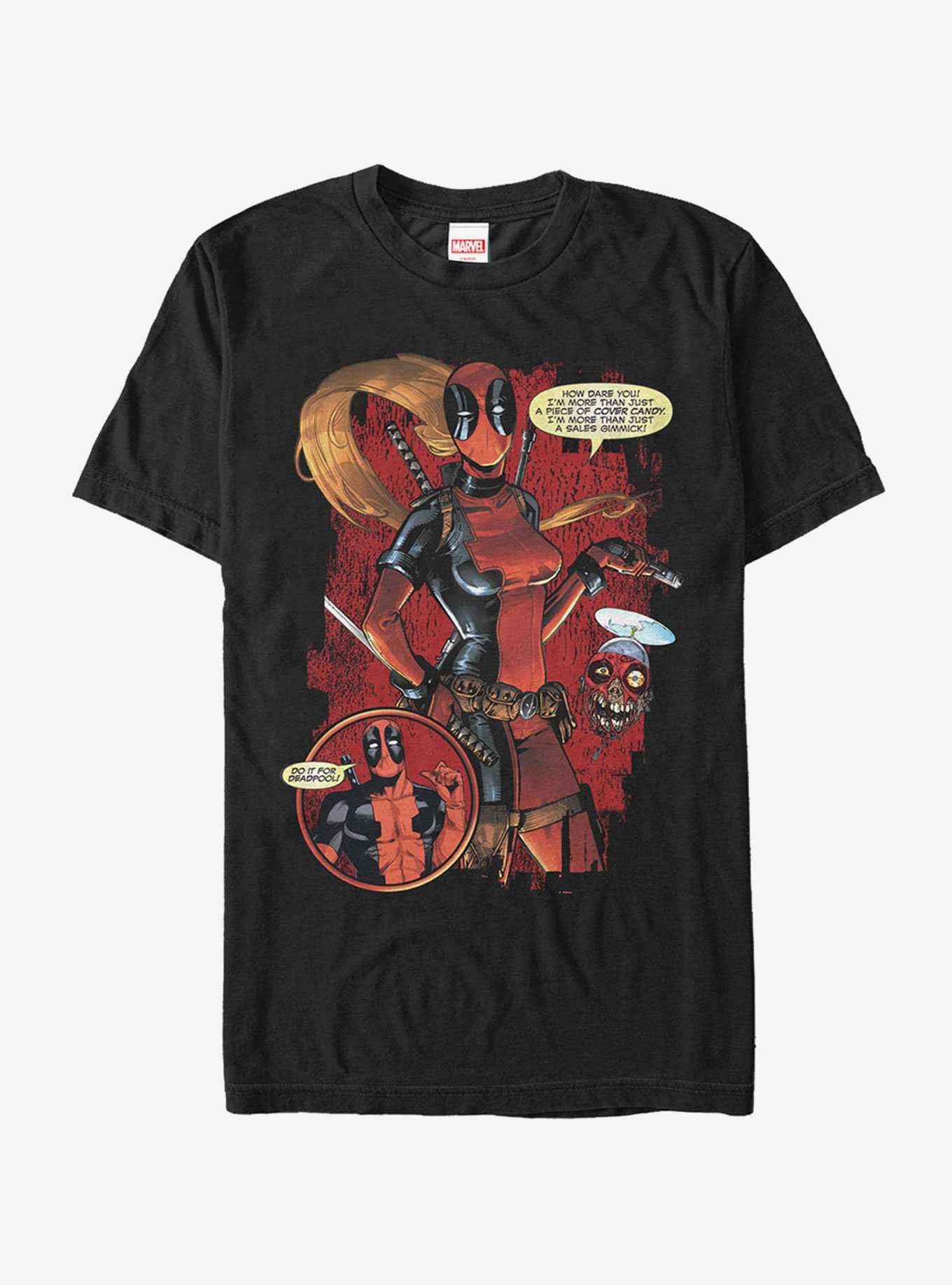 Marvel Lady Deadpool Dare You T-Shirt, , hi-res