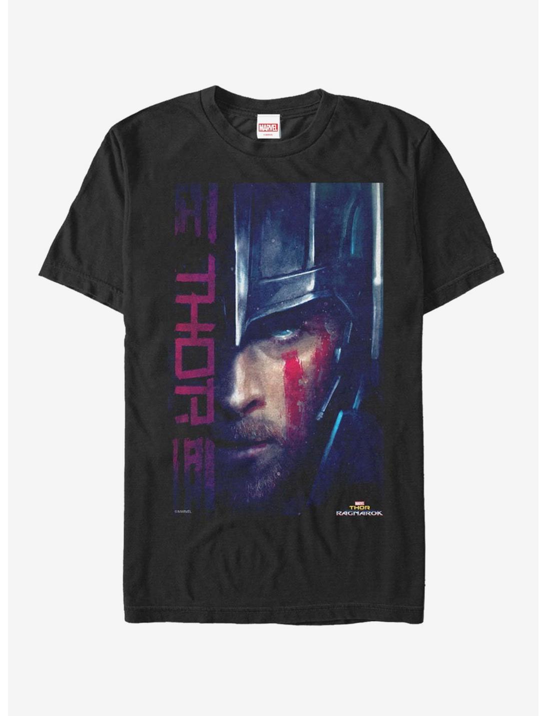 Marvel Thor: Ragnarok Battle Paint T-Shirt, BLACK, hi-res