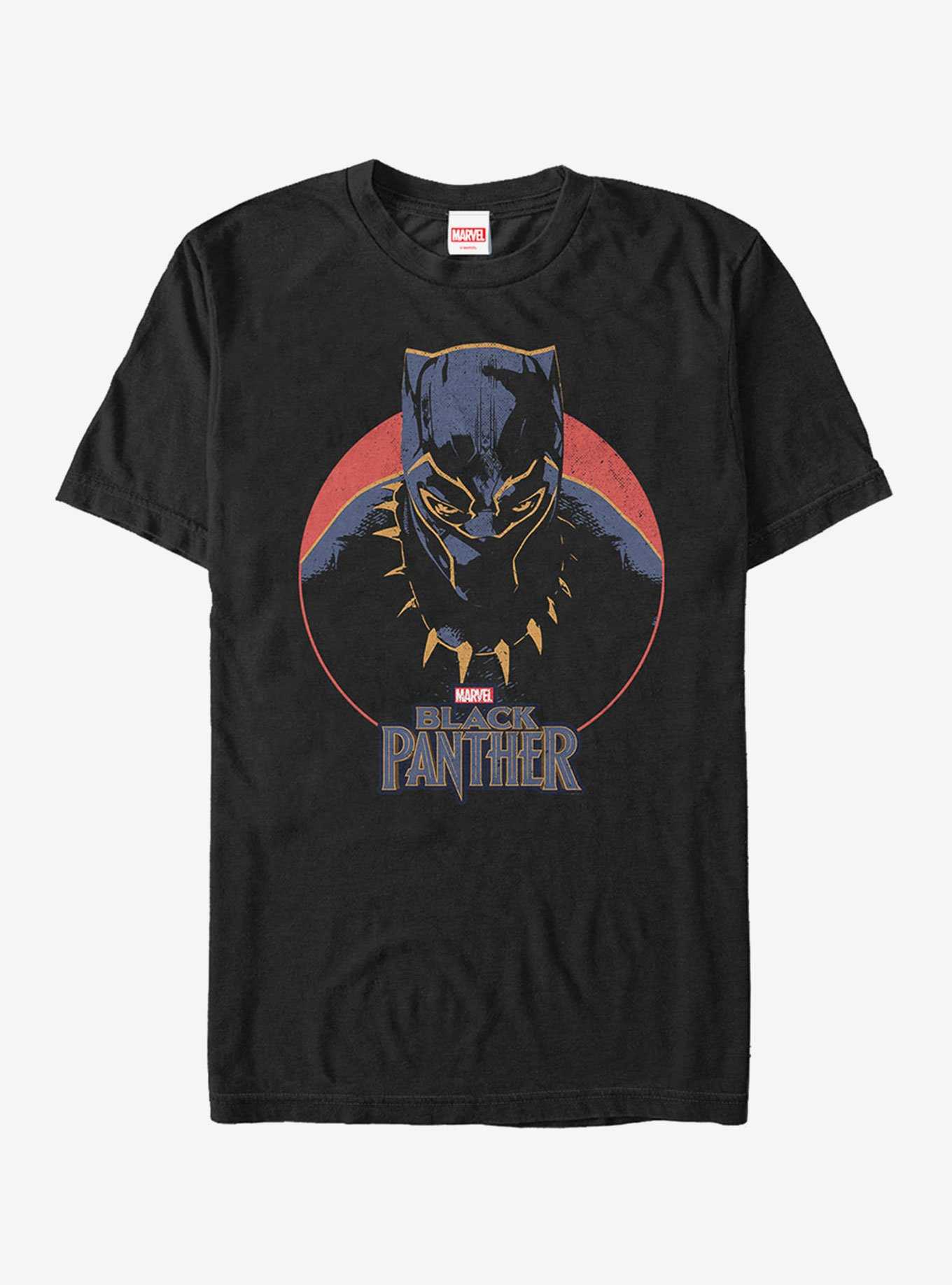 Marvel Black Panther 2018 Retro Circle T-Shirt, , hi-res