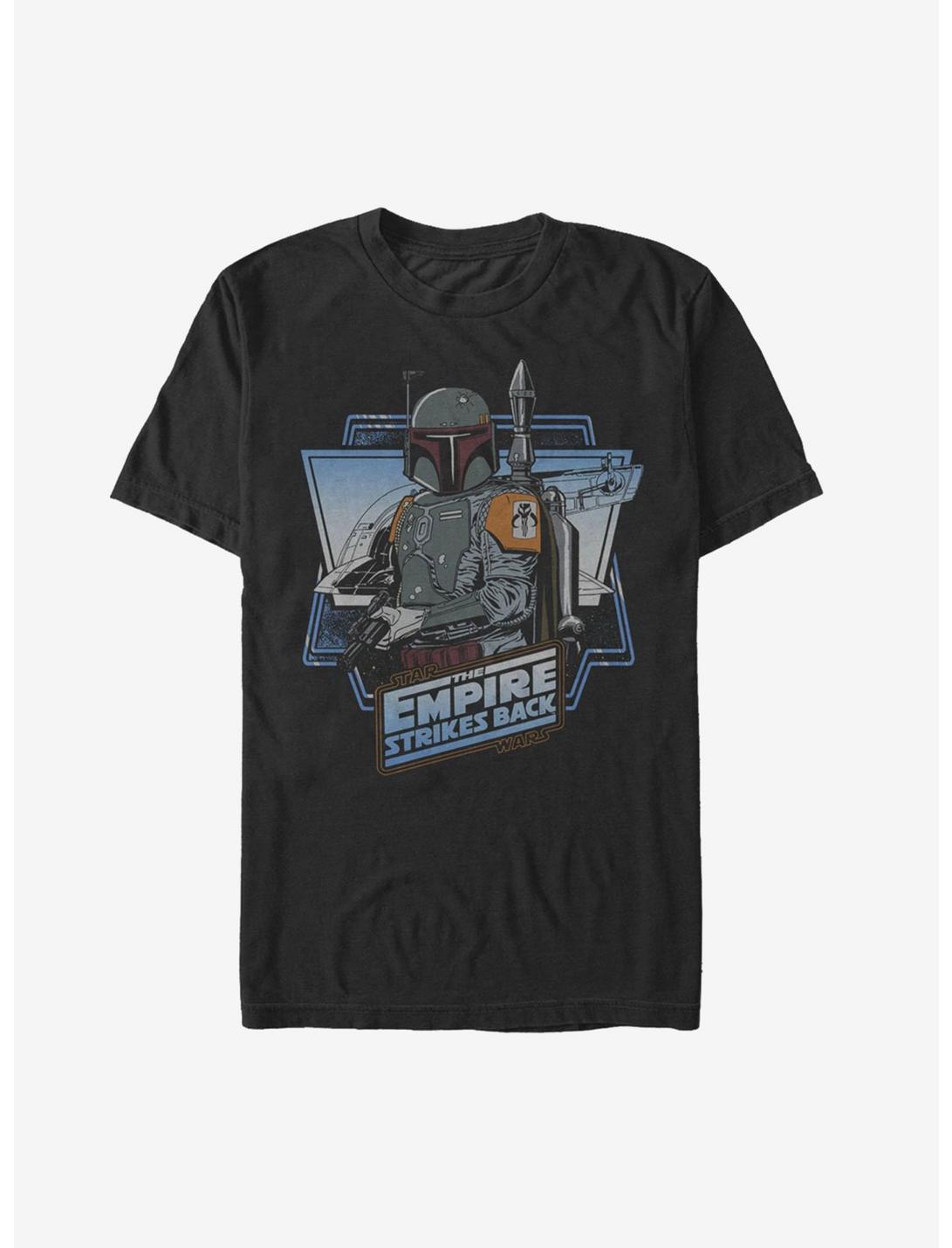 Star Wars Empire Strikes Back Boba Fett T-Shirt, BLACK, hi-res