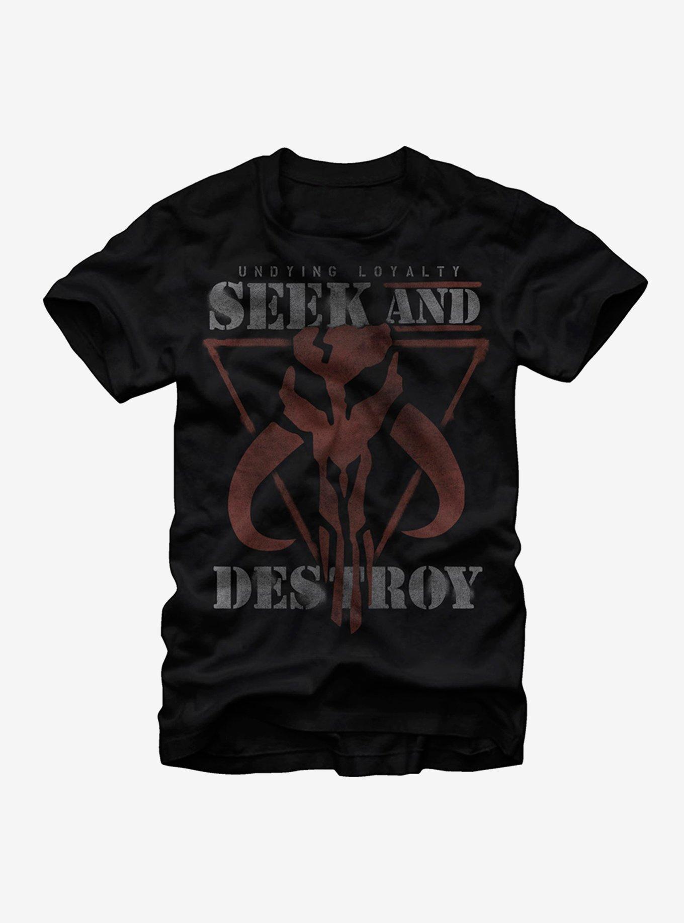 Star Wars Mandalore Seek and Destroy T-Shirt, , hi-res