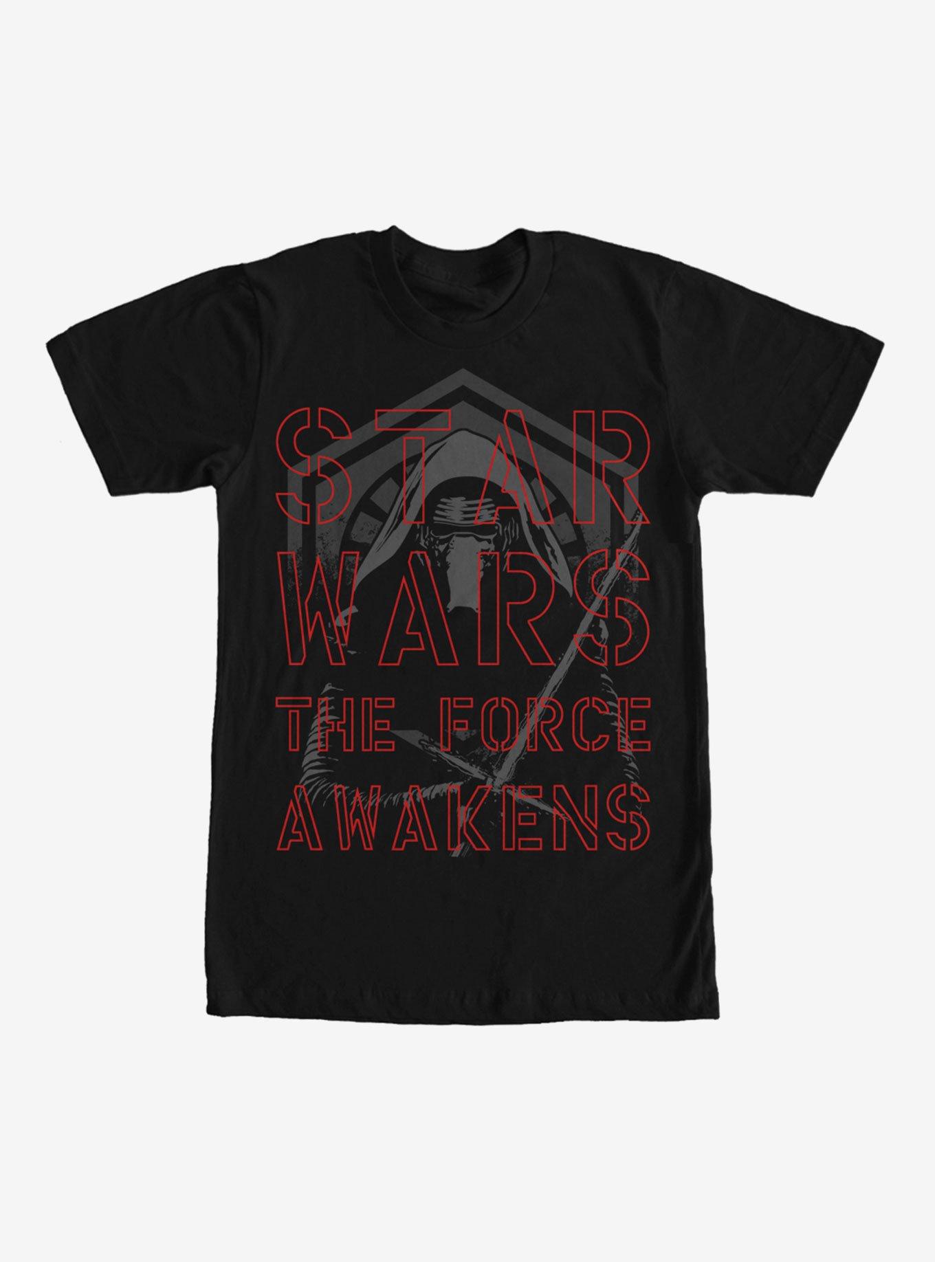 Star Wars Dark Kylo Ren T-Shirt, BLACK, hi-res