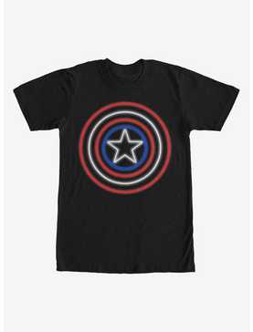 Marvel Captain America Shield Neon Light T-Shirt, , hi-res