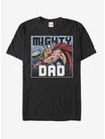 Marvel Father's Day Thor Mighty Dad T-Shirt, BLACK, hi-res