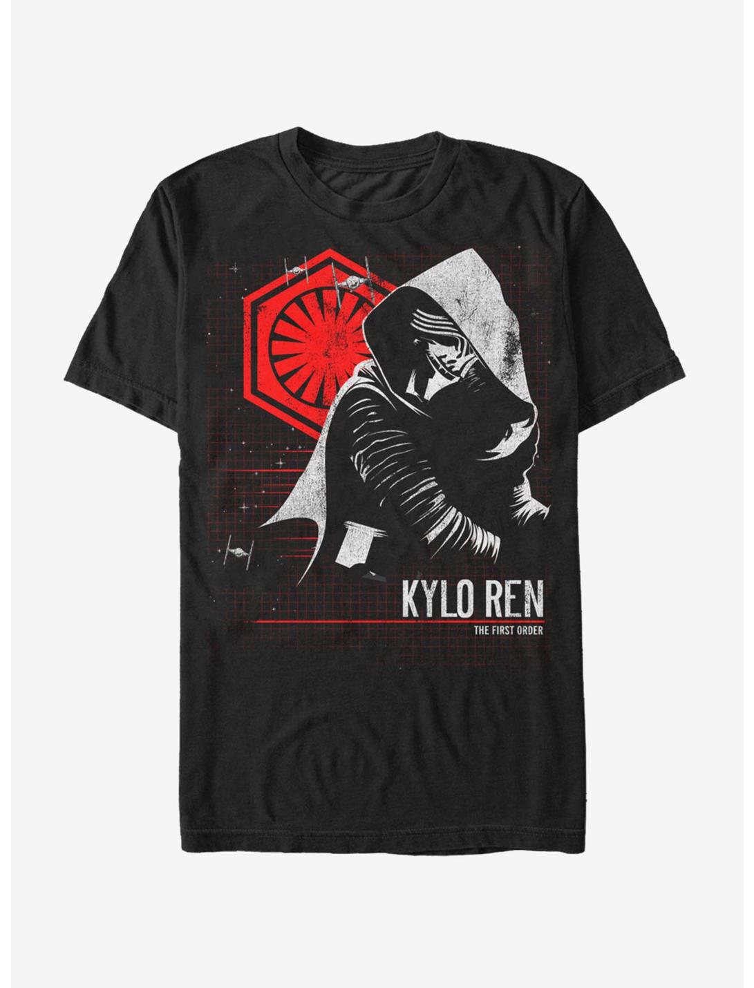 Star Wars Kylo Ren First Order TIE Fighters T-Shirt, BLACK, hi-res