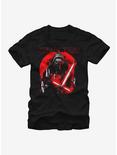 Star Wars Kylo Ren Circle T-Shirt, BLACK, hi-res