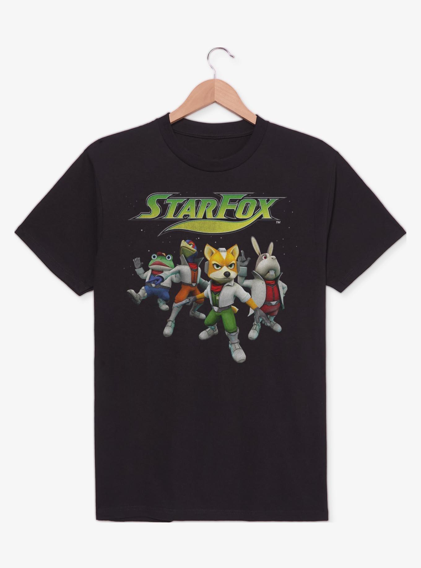 Nintendo Star Fox 64 3D Characters T-Shirt - BLACK | BoxLunch