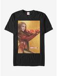 Marvel 10 Years Anniversary Scarlet Witch T-Shirt, BLACK, hi-res