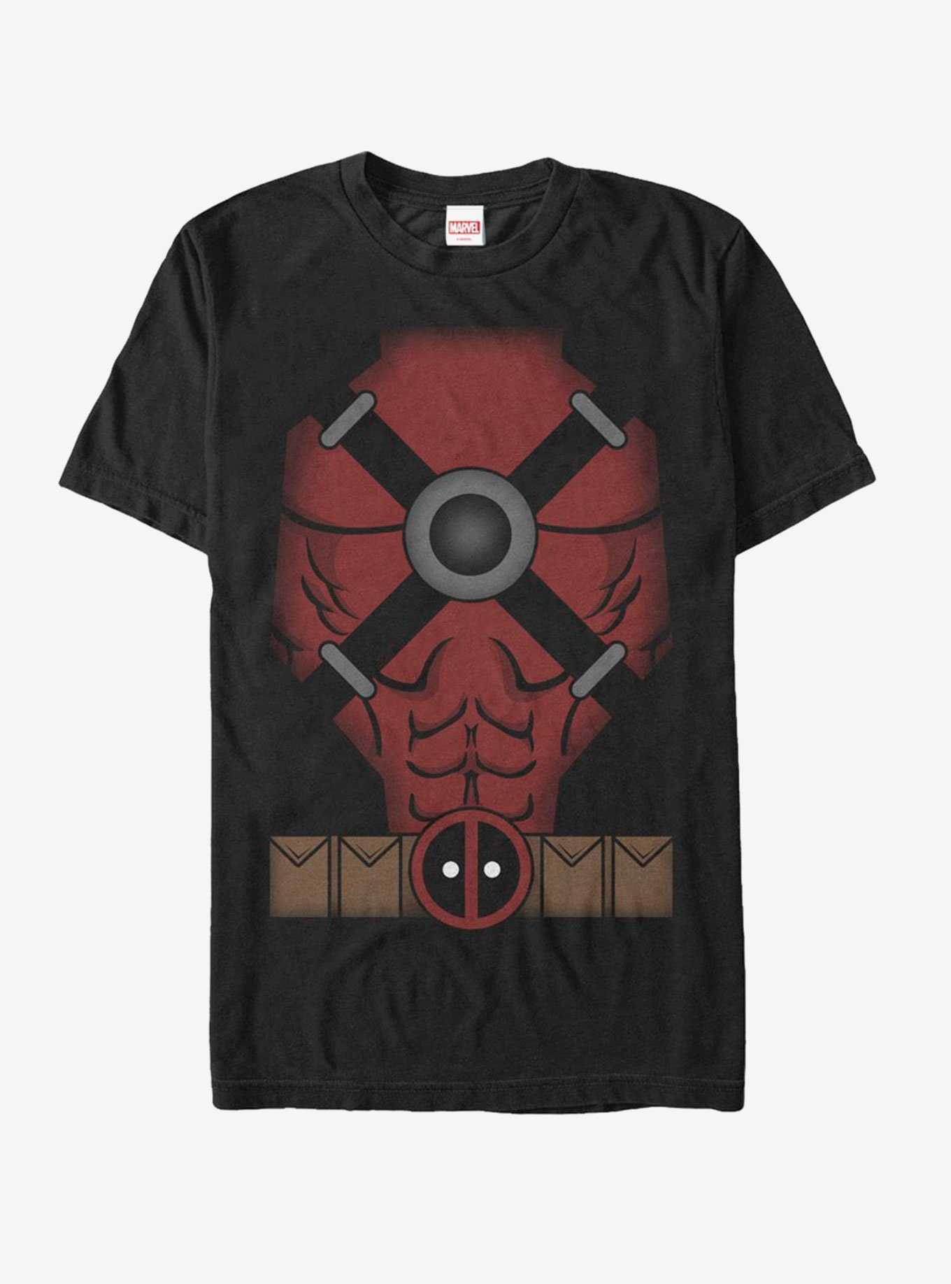 Marvel Halloween Deadpool Cartoon Costume T-Shirt, , hi-res