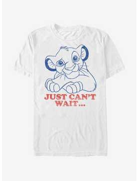 Disney The Lion King Simba Just Can't Wait T-Shirt, , hi-res