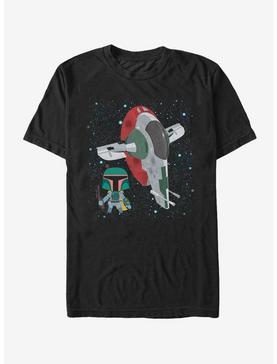 Star Wars Cartoon Boba Fett Slave I T-Shirt, , hi-res