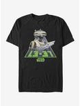 Star Wars L3-37 Millennium Falcon T-Shirt, BLACK, hi-res