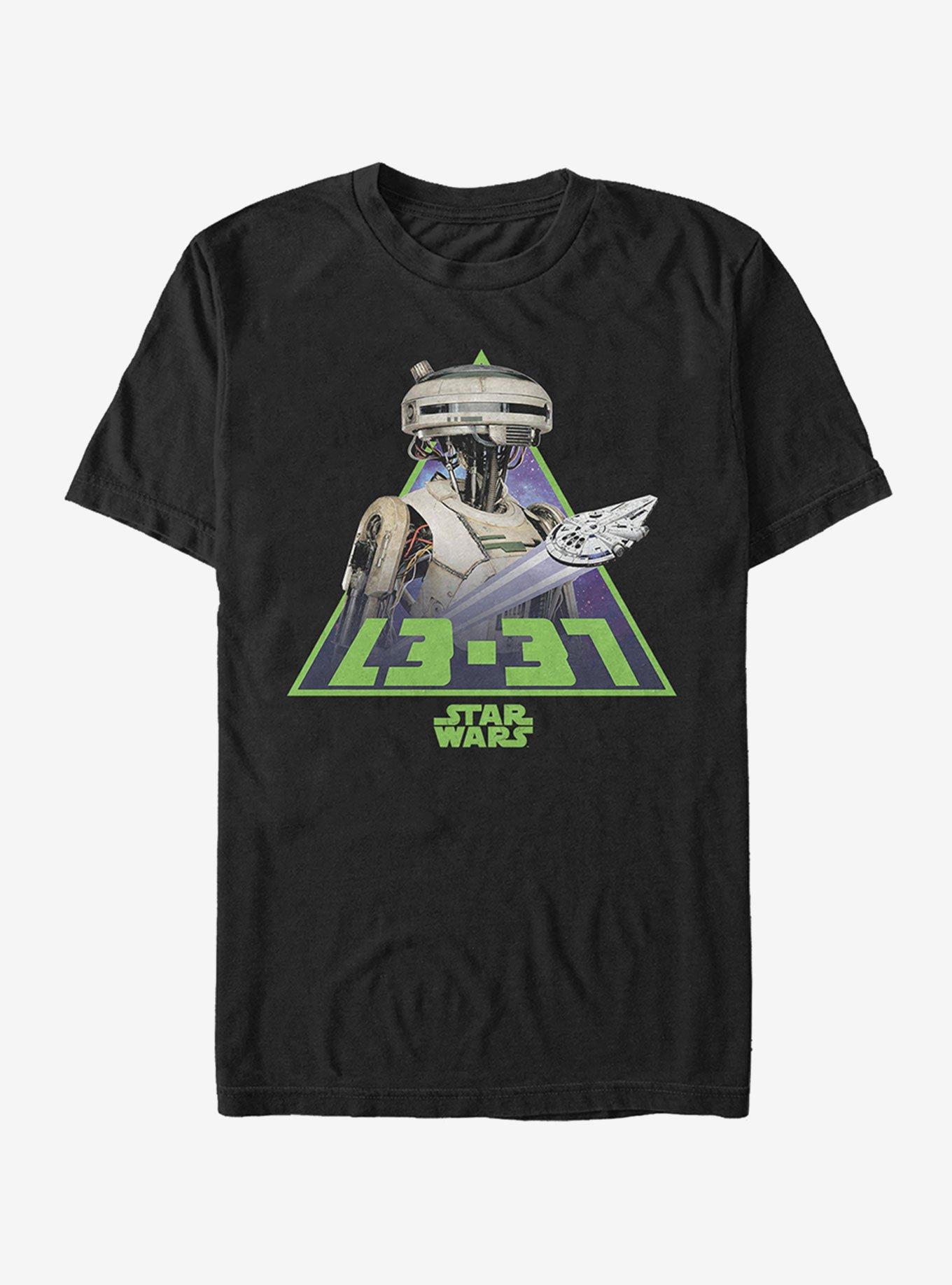 Star Wars L3-37 Millennium Falcon T-Shirt, , hi-res